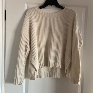 Cream sweater